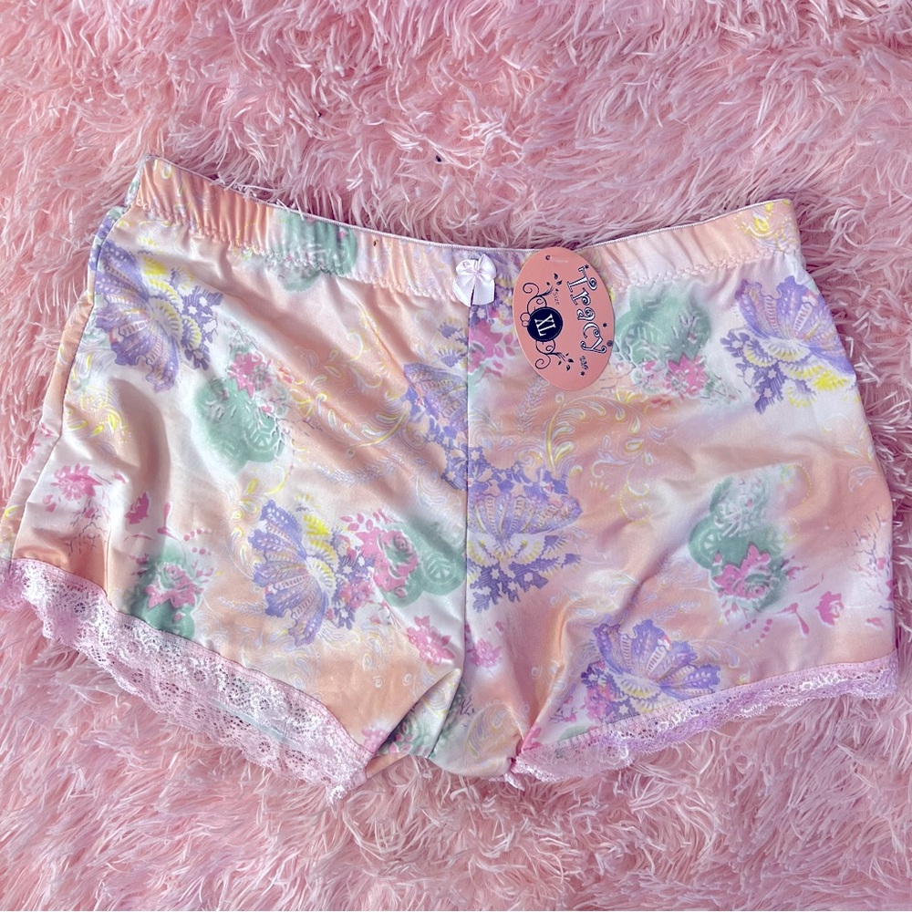 Floral pj shorts